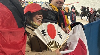 平井(佐藤)洋子さん(71期)より、ミラノ・コルチナ五輪の現地写真をお寄せいただきました